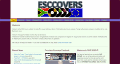 Desktop Screenshot of esccovers.com